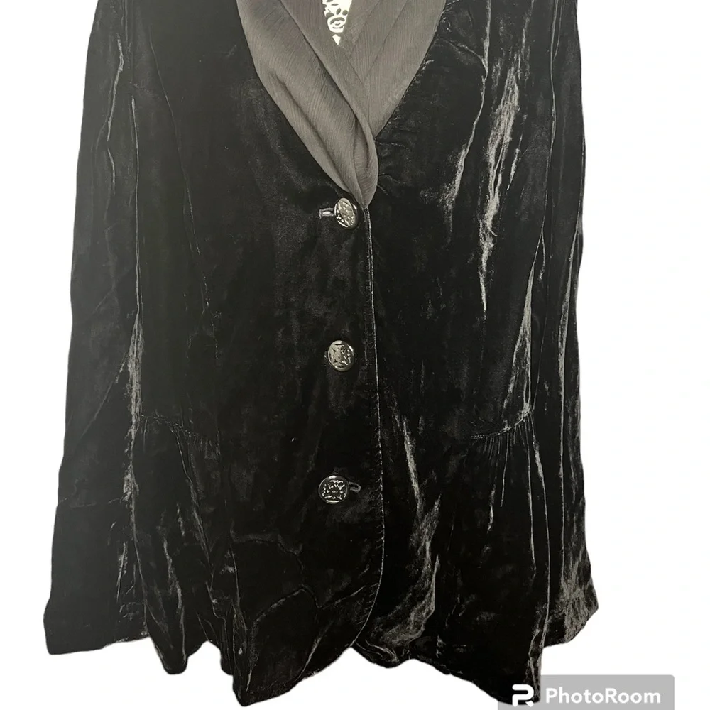 J. Jill Black Suede Blazer XL NWT - Picture 12 of 16